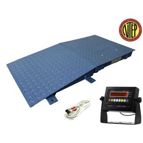 NEW Industrial Floor Scale With Ramp 24' X 24' | 5000 LBS. X 1LB ...