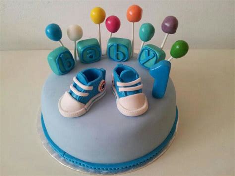 Birthday Cake For A 1 Year Old Baby Boy - CakeCentral.com