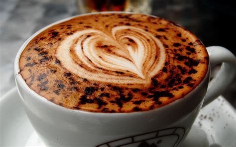 Coffee with heart wallpapers and images - wallpapers, pictures, photos