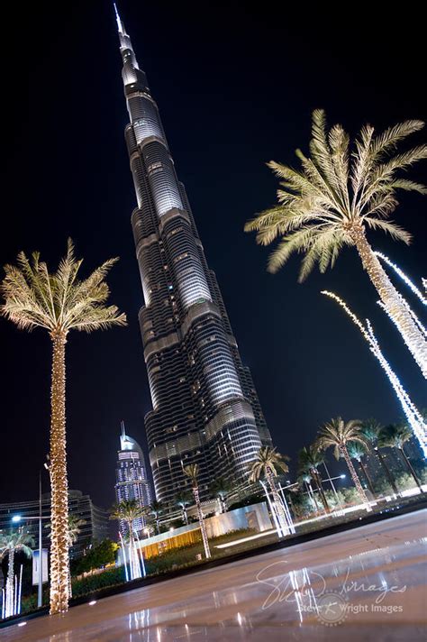 SKW Images | The Burj Khalifa at Night - Dubai, United Arab Emirates