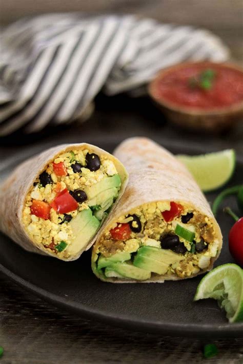 Vegan Breakfast Burrito (The Blossom Cookbook) - Vegan Huggs