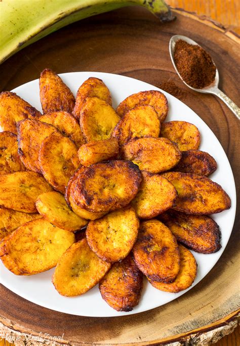 Sweet and Spicy Fried Plantain