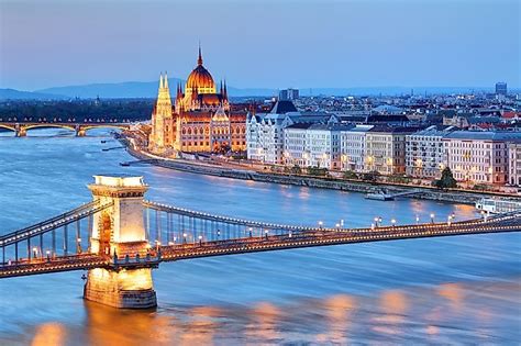 Cities on the Danube - WorldAtlas