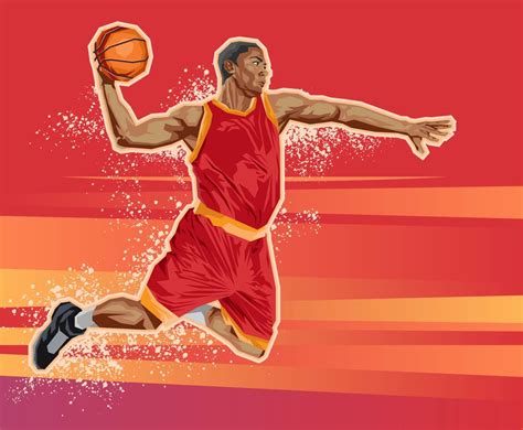 Basketball Background Vector Vector Art & Graphics | freevector.com