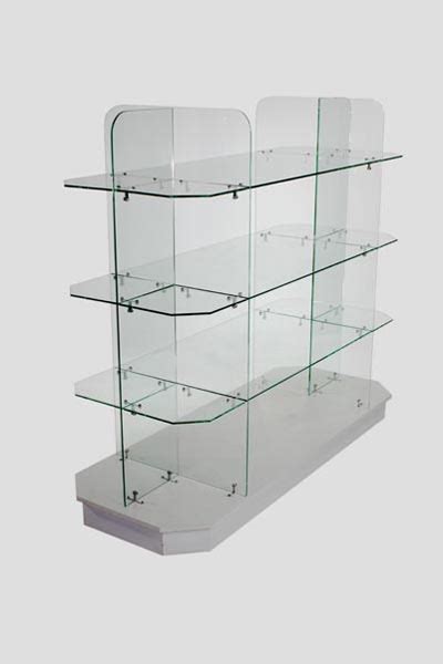 Glass Display Gondola 1600X600X1379mm W Code 99514 | Glass Cabinets Direct