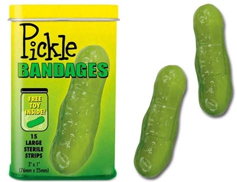 Pickle Band Aids - $3.99 : FunSlurp.com, Unique Gifts and Fun Products ...