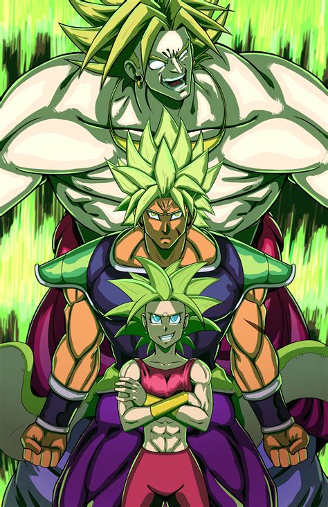 ArtStation - Dragonball fan art: Team Broly