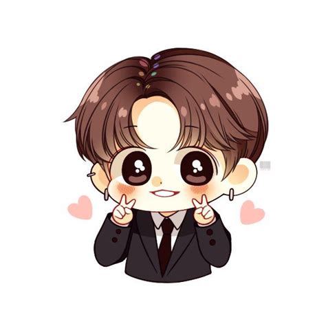 (14) #정국 - 트위터 검색 | Dibujos chibi, Dibujos kawaii, Dibujos