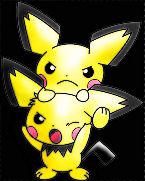 Angry Pichu's | Cute pokemon, Pokemon fan art, Pokemon fan