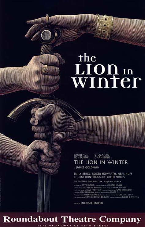 The Lion In Winter (Broadway) Movie Posters From Movie Poster Shop