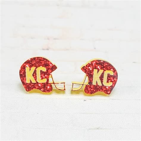 Kansas City Chiefs Earrings - Etsy