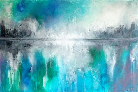 (SOLD) Abstract Landscape - Changing Perspective - Art by Amy Provonchee