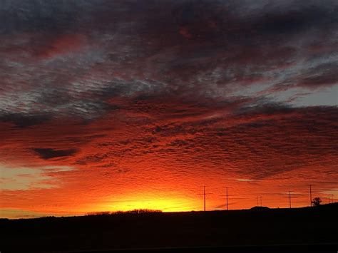 Sunrise near Castle Rock this morning. Anyone else catch it? : r/Colorado