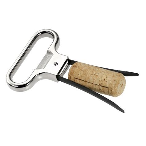 2021 Manual Bottle Openers Two Prong Cork Puller Corkscrew Remover For Damaged Cork Red Wine Jar ...