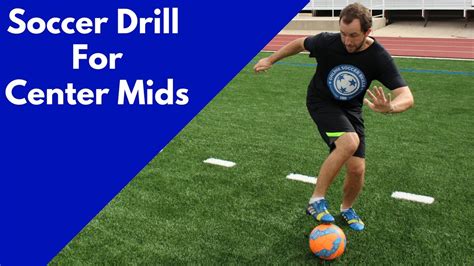 SOCCER DRILL For Center Midfielders | Create More Space On The Pitch ...