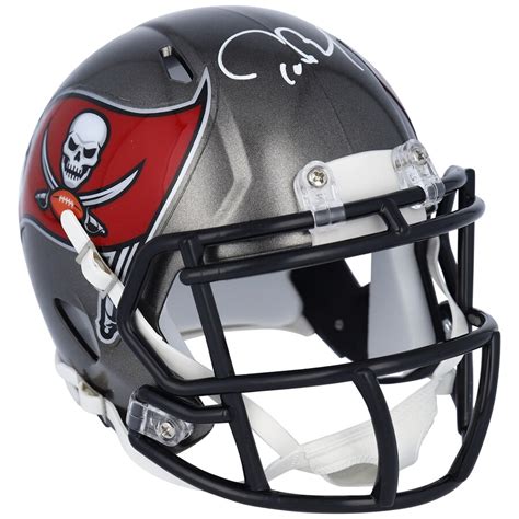 Tom Brady Tampa Bay Buccaneers Autographed Riddell Speed Mini Helmet