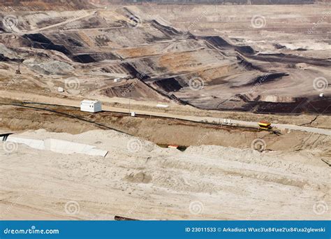 Surface Coal Mining-excavation Stock Image - Image: 23011533