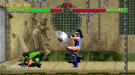 Mortal Kombat II (Arcade) Reptile (60FPS) - YouTube