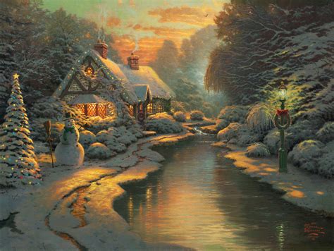 Thomas Kinkade Christmas - Christmas Photo (40841985) - Fanpop