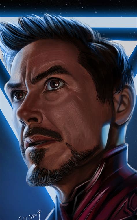 800x1280 Iron Man Avengers Endgame Digital Art Nexus 7,Samsung Galaxy ...