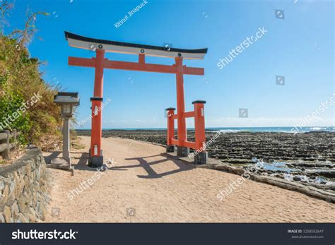 Torii Gate Aoshima Shrine Near Nichinan Stock Photo 1258592647 ...