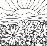 Beach Sunset Coloring Pages At GetColoringscom  Free Printable sketch template