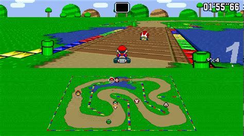 Super Mario Kart ZX (Fan Game) Gameplay 50cc Mushroom Cup - YouTube