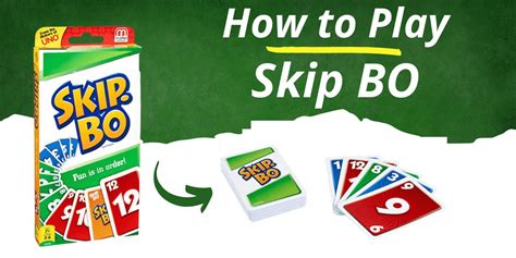 How to Play Skip BO - Complete Instructions - Bar Games 101