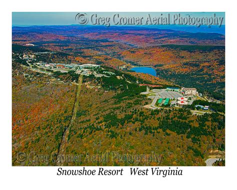 Aerial Photo of Snowshoe Mountain Resort, WV – America from the Sky