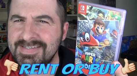 SUPER MARIO ODYSSEY RENT OR BUY GAME REVIEW - YouTube