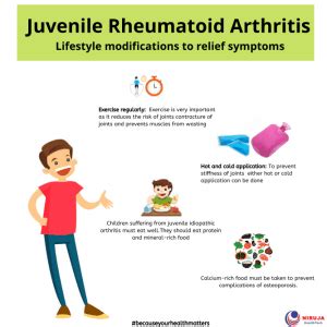 Juvenile Rheumatoid Arthritis: Lifestyle modifications to relief symptoms