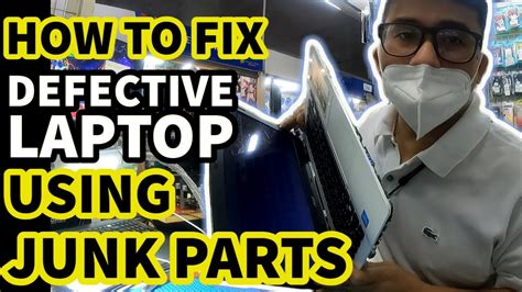 How to repair Laptop Keyboard and Touchpad using Junk Laptop Parts!! - YouTube