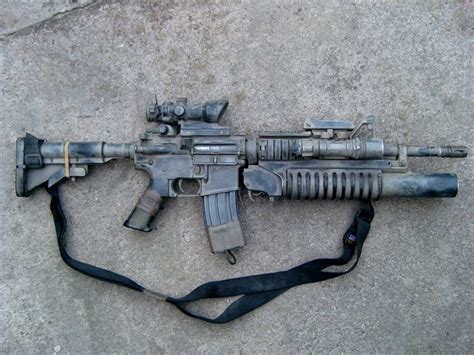 M4A1 + M203 by Tactar on DeviantArt