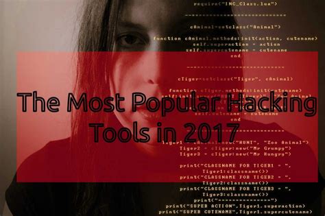 The Most Popular Hacking Tools in 2017