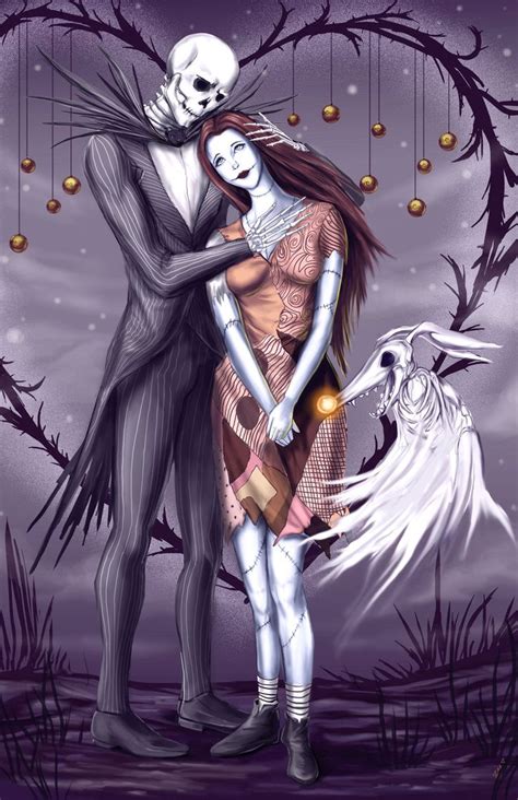 Jack and Sally | Nightmare before christmas drawings, Nightmare before ...