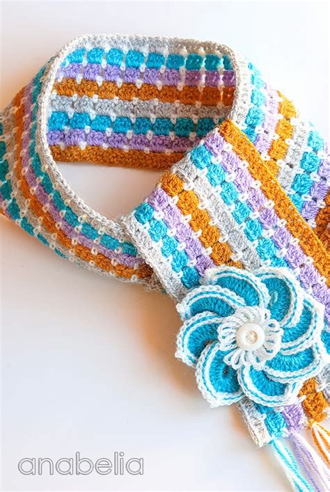 Anabelia craft design: Scarves, warmers and brooches