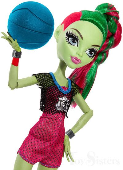 Monster High One Team, One Scream Casketball Champ Venus McFlytrap (2017) #DXY08 - Toy Sisters