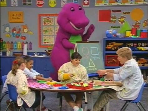 Painting the Shapes - Barney Wiki