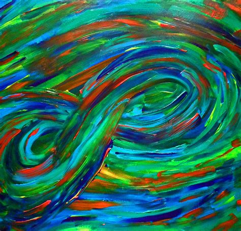 Infinity Painting by Cyryn Fyrcyd