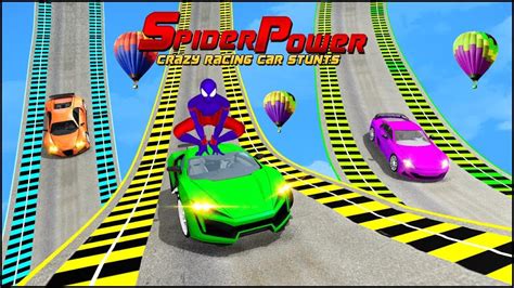 Spider Power Car Games Stunts for Android - Download