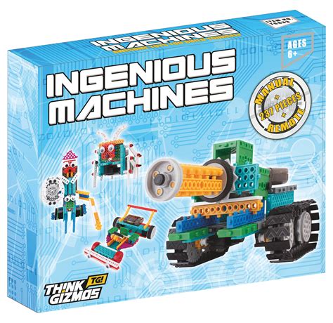 Robot Kit For Kids – Ingenious Machines Build Your Own Robot Kit ...