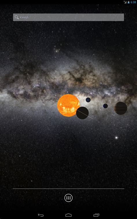 Solar System Live Wallpaper 3D : Amazon.fr: Applis et Jeux