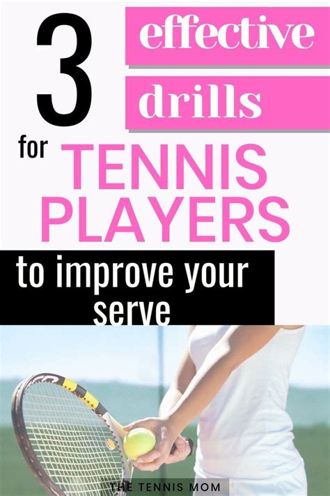 Tennis Serving Drills | Tennis drills, Tennis serve, Tennis