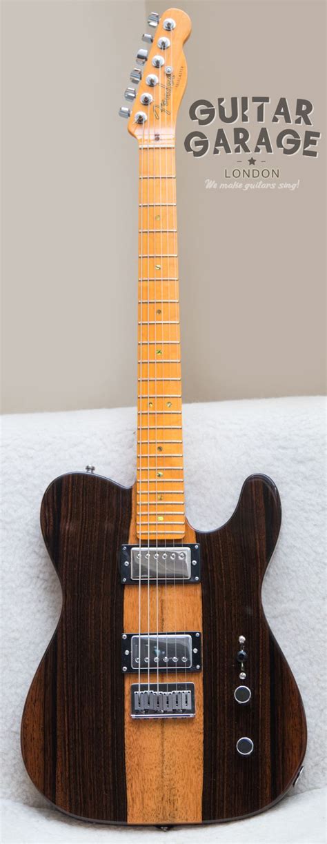 2013 Fender Select Telecaster HH Malaysian Blackwood with Fender USA Deluxe neck, Seymour Duncan ...