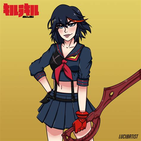 Ryuko Matoi (Kill la kill) fanart by Lucycolomar on DeviantArt