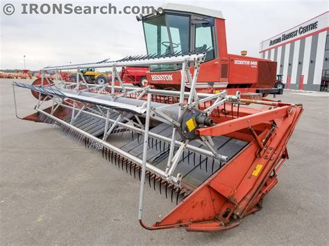 1985 Hesston 6455 Swather for sale in Lacombe, AB | IronSearch