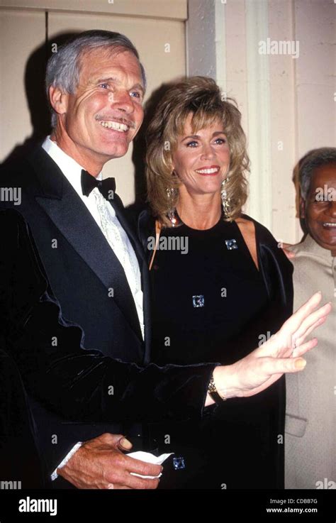 TEDTURNERRETRO.TED TURNER JANE FONDA. / 1990(Credit Image: Â© Judie ...