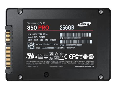 SSD 850 PRO SATA III 2.5 inch 256 GB | Samsung Business UK