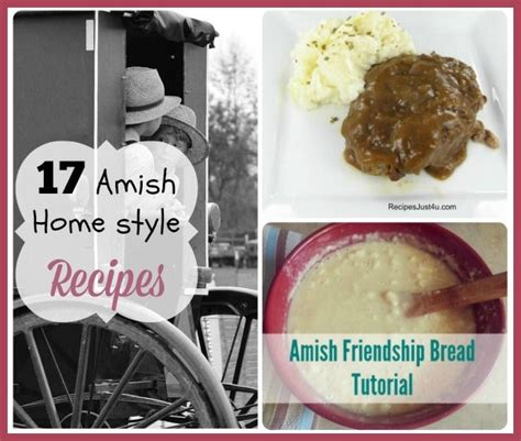 Amish Food is the Epitome of Real Home Style Cooking - Recipes Just 4U