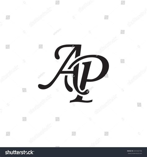 Ap Initial Monogram Logo Stock Vector (Royalty Free) 341032196 ...